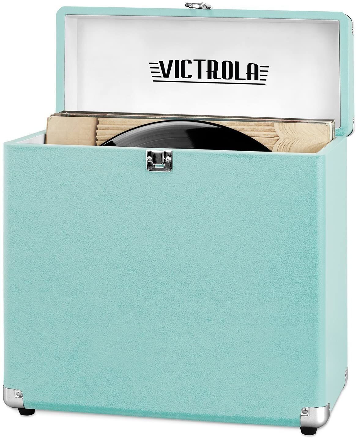 Victrola Vintage Vinyl Record Storage Carrying Case